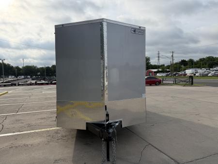New #056400 2027 FOREST RIVER TA3 7 X 16 TANDEM AXLE 10K ENCLOSED W/ REAR RAMP DOOR
