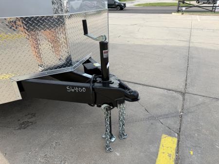 New #056400 2027 FOREST RIVER TA3 7 X 16 TANDEM AXLE 10K ENCLOSED W/ REAR RAMP DOOR