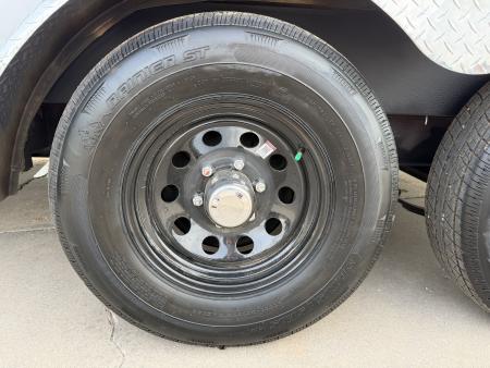 New #056400 2027 FOREST RIVER TA3 7 X 16 TANDEM AXLE 10K ENCLOSED W/ REAR RAMP DOOR