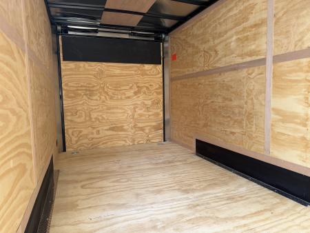 New #056400 2027 FOREST RIVER TA3 7 X 16 TANDEM AXLE 10K ENCLOSED W/ REAR RAMP DOOR
