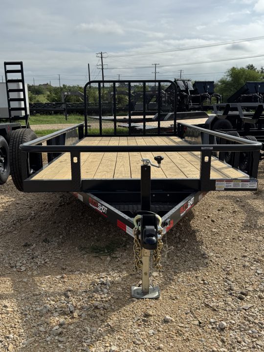 New 2026 Buckshot MFG 5 POINTER -3306 Utility Trailer