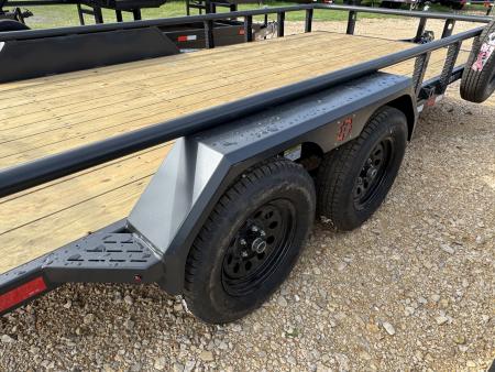 New 2026 Buckshot MFG 5 POINTER -3306 Utility Trailer