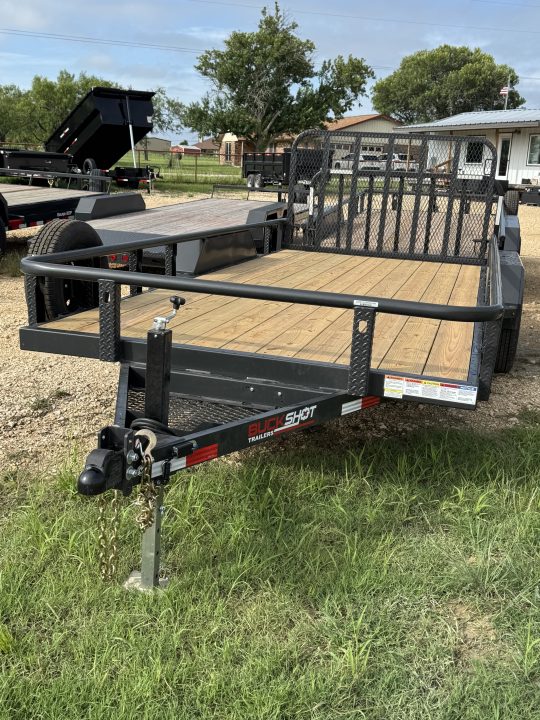 New 2026 Buckshot MFG 5 POINTER -3309 Utility Trailer