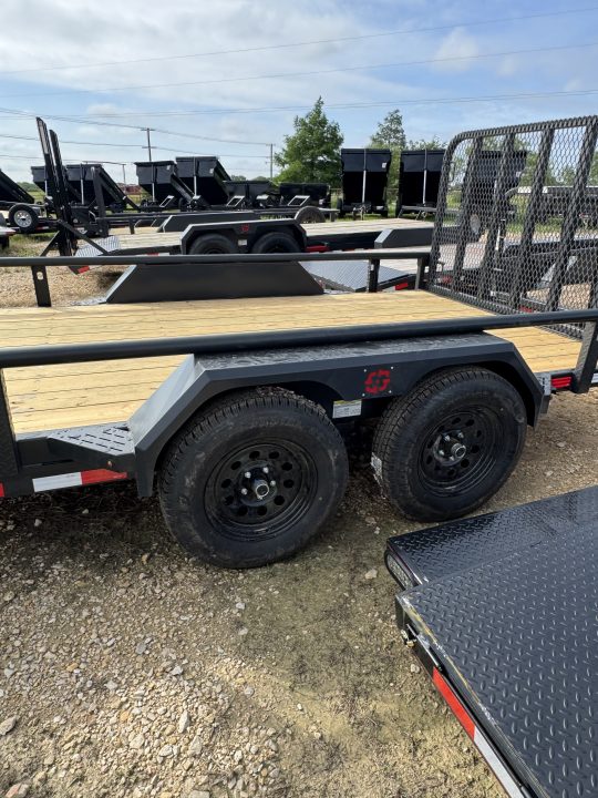 New 2026 Buckshot MFG 5 POINTER -3309 Utility Trailer