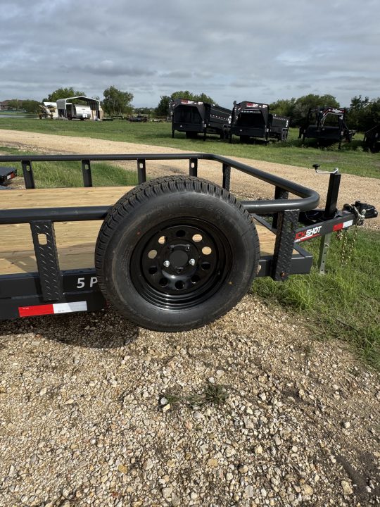 New 2026 Buckshot MFG 5 POINTER -3309 Utility Trailer