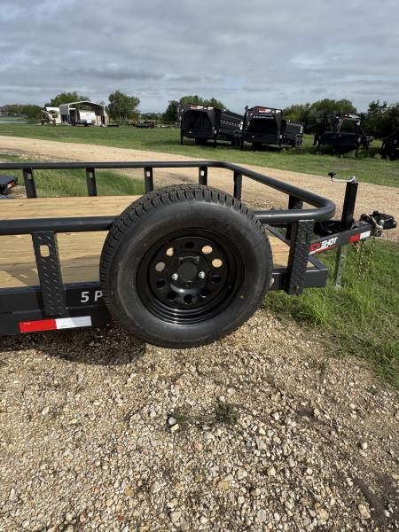 New 2026 Buckshot MFG 5 POINTER -3309 Utility Trailer