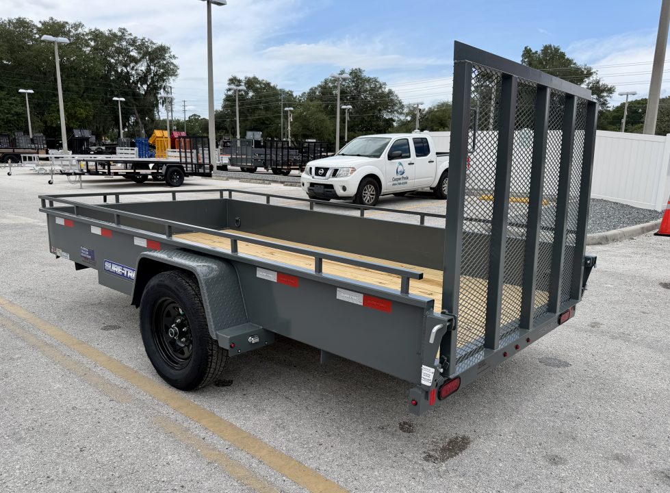New 2026 Sure-Trac 6x12 3K Steel High Side Utility Trailer
