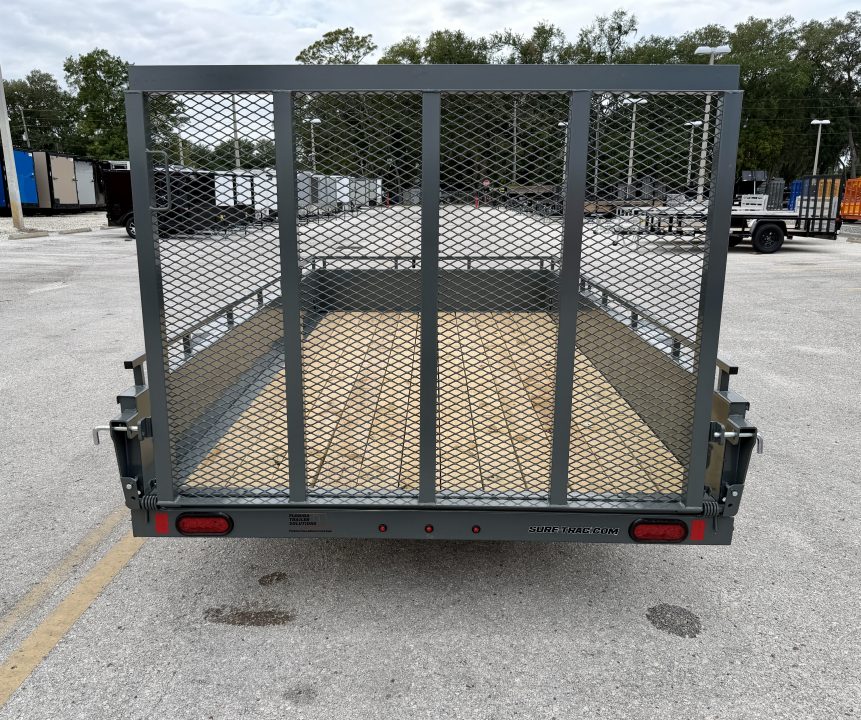 New 2026 Sure-Trac 6x12 3K Steel High Side Utility Trailer