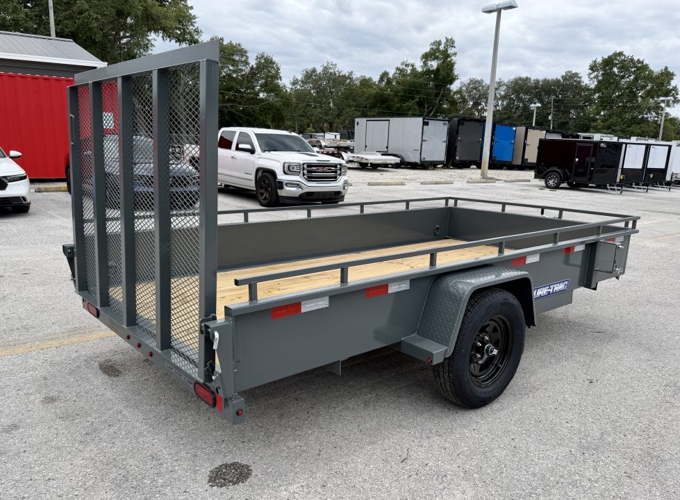 New 2026 Sure-Trac 6x12 3K Steel High Side Utility Trailer