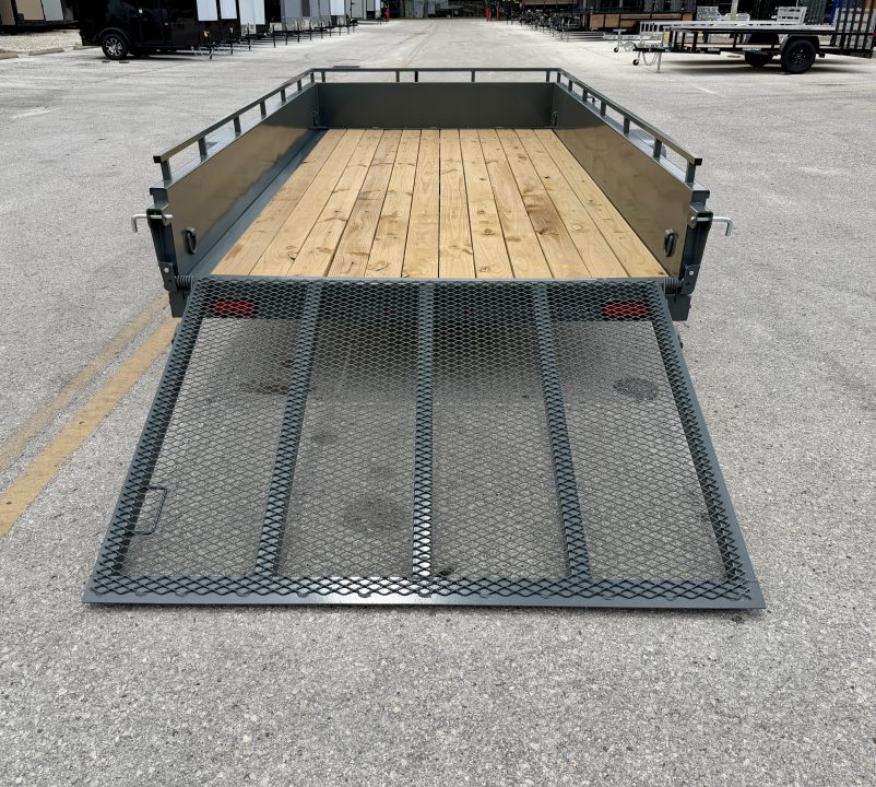 New 2026 Sure-Trac 6x12 3K Steel High Side Utility Trailer