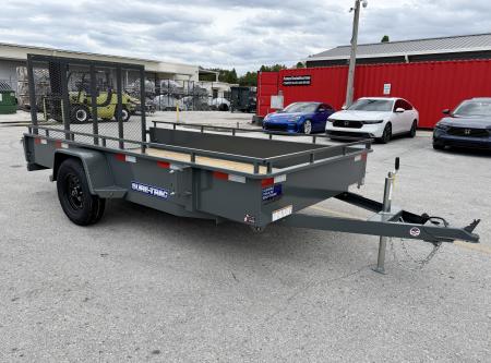 New 2026 Sure-Trac 6x12 3K Steel High Side Utility Trailer