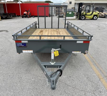 New 2026 Sure-Trac 6x12 3K Steel High Side Utility Trailer