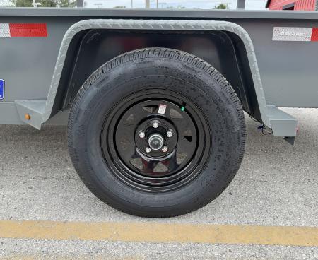 New 2026 Sure-Trac 6x12 3K Steel High Side Utility Trailer