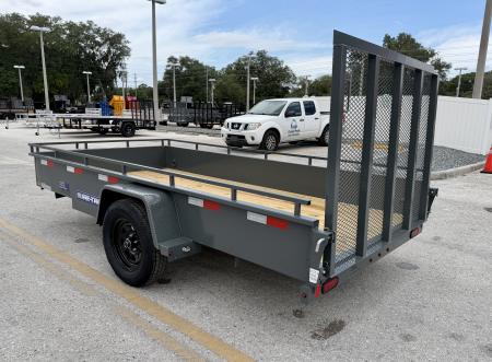 New 2026 Sure-Trac 6x12 3K Steel High Side Utility Trailer