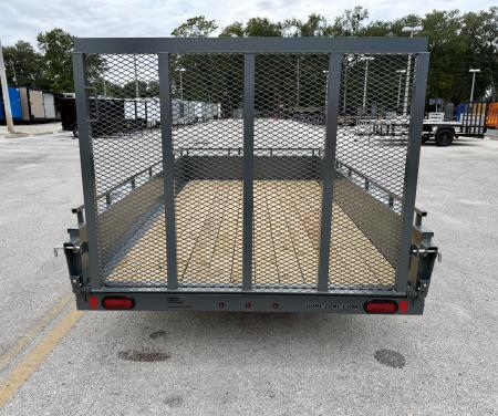 New 2026 Sure-Trac 6x12 3K Steel High Side Utility Trailer