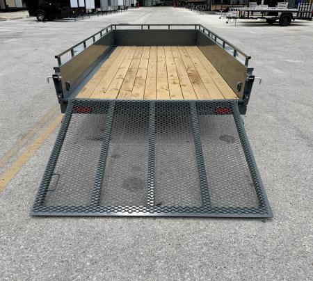 New 2026 Sure-Trac 6x12 3K Steel High Side Utility Trailer