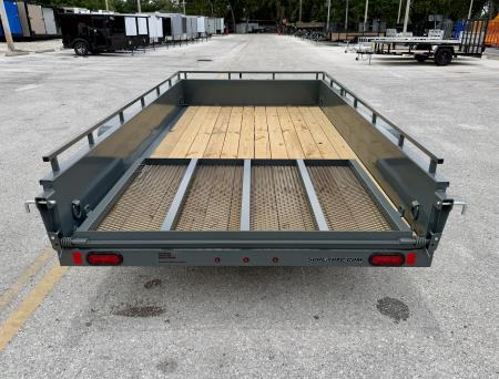 New 2026 Sure-Trac 6x12 3K Steel High Side Utility Trailer