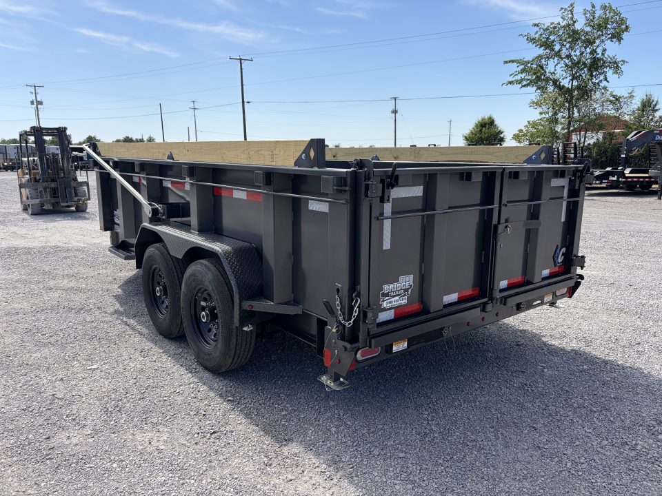 New 2026 Diamond C Trailers LPT207L14X82 (82" X 14') 15.5K Telescopic Dump Trailer
