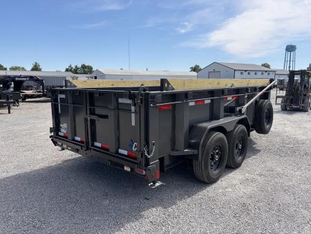 New 2026 Diamond C Trailers LPT207L14X82 (82" X 14') 15.5K Telescopic Dump Trailer