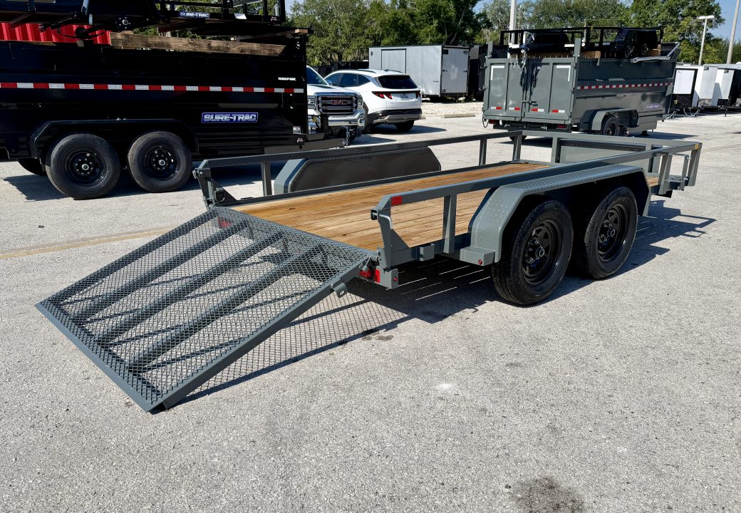 New 2026 Sure-Trac 6x12 7K Tube Top Utility Trailer