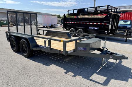 New 2026 Sure-Trac 6x12 7K Tube Top Utility Trailer