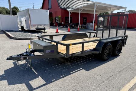 New 2026 Sure-Trac 6x12 7K Tube Top Utility Trailer