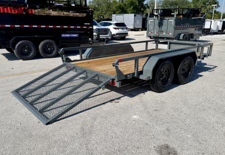 New 2026 Sure-Trac 6x12 7K Tube Top Utility Trailer