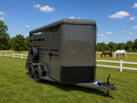 New 2027 Valley Trailers 2 HORSE SLANT COMBO DLX