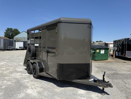 New 2027 Valley Trailers 2 HORSE SLANT COMBO DLX