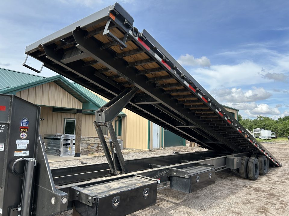 Used 2024 MAXX-D TDX 102X40 Flatbed Tilt Trailer