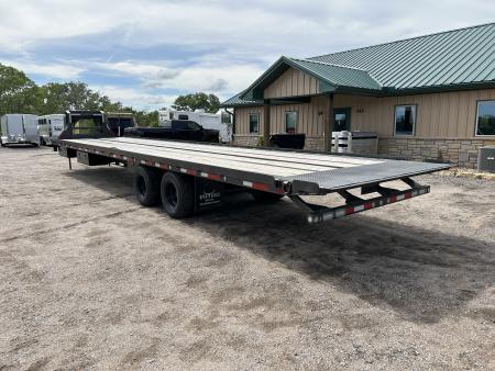 Used 2024 MAXX-D TDX 102X40 Flatbed Tilt Trailer
