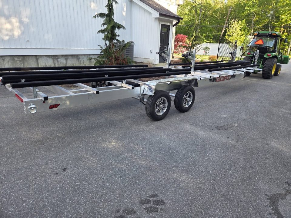 New 2026 Wolverine Trailers 28 foot aluminum custom 4 place pwc jet ski trailer Boat Trailer