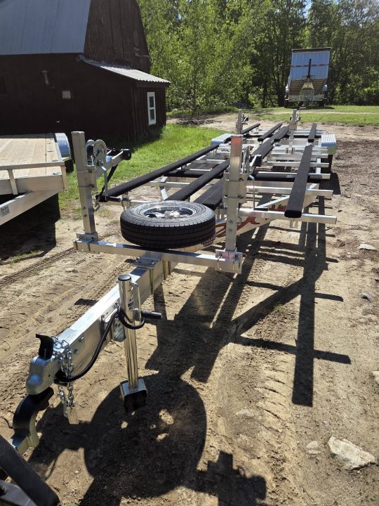 New 2026 Wolverine Trailers 28 foot aluminum custom 4 place pwc jet ski trailer Boat Trailer