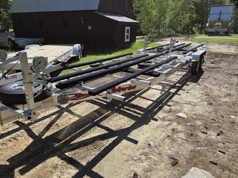 New 2026 Wolverine Trailers 28 foot aluminum custom 4 place pwc jet ski trailer Boat Trailer
