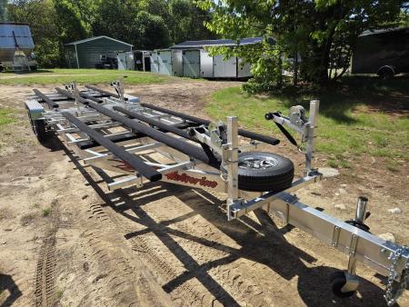 New 2026 Wolverine Trailers 28 foot aluminum custom 4 place pwc jet ski trailer Boat Trailer