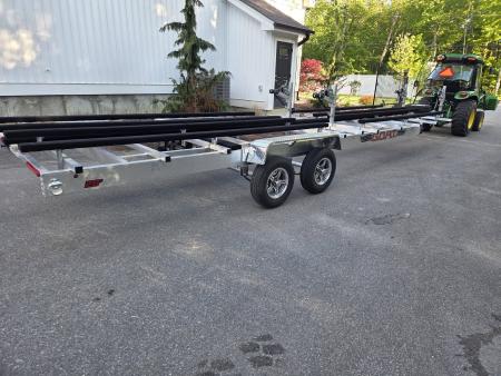 New 2026 Wolverine Trailers 28 foot aluminum custom 4 place pwc jet ski trailer Boat Trailer
