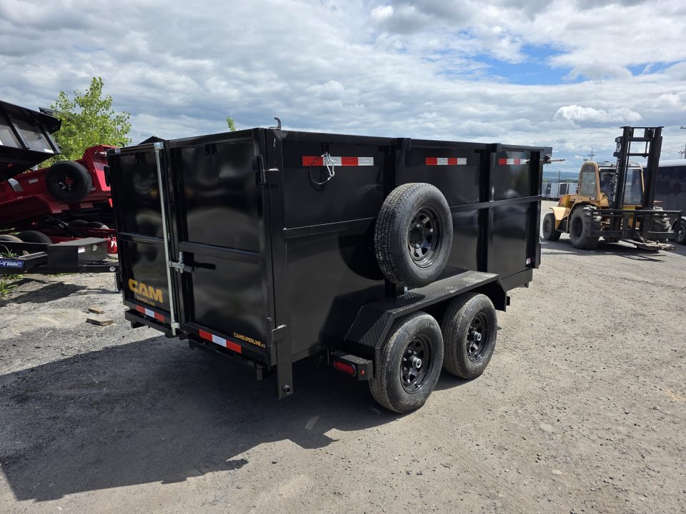 New 2026 Cam Superline 6X12 11.1K - 4' HIGH SIDES Dump Trailer