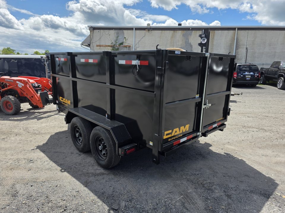 New 2026 Cam Superline 6X12 11.1K - 4' HIGH SIDES Dump Trailer