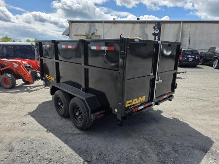 New 2026 Cam Superline 6X12 11.1K - 4' HIGH SIDES Dump Trailer