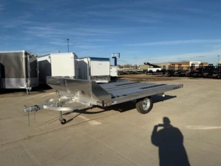 New 2025 Marlon 101"X 12' TILT/RAMP Snowmobile/UTV Trailer