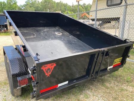 New 2026 Texas Pride Trailers 6.05x10 DT6107K Dump Trailer