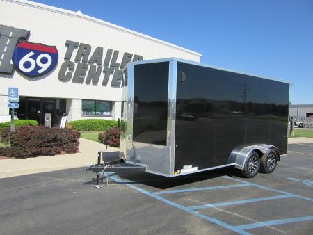 New 2026 Impact Trailers 7 x 16 KI-DX8416-070 Cargo / Enclosed Trailer 7K / Rear Flare / D-Rings