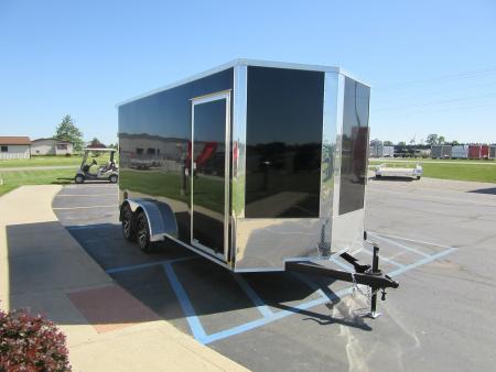 New 2026 Impact Trailers 7 x 16 KI-DX8416-070 Cargo / Enclosed Trailer 7K / Rear Flare / D-Rings
