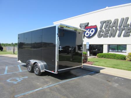 New 2026 Impact Trailers 7 x 16 KI-DX8416-070 Cargo / Enclosed Trailer 7K / Rear Flare / D-Rings