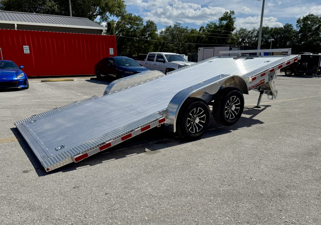 New 2026 H&H Trailers 82x18 10K Speed Loader Car Hauler