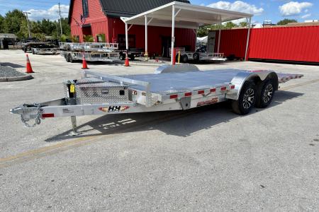 New 2026 H&H Trailers 82x18 10K Speed Loader Car Hauler