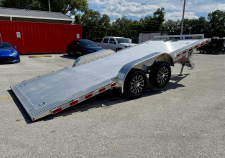 New 2026 H&H Trailers 82x18 10K Speed Loader Car Hauler