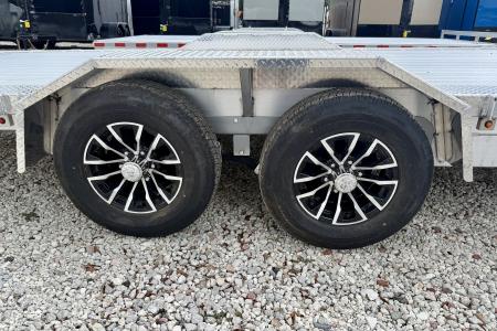 New 2026 H&H Trailers 7X18 10K Full Width Speed Loader Car Hauler