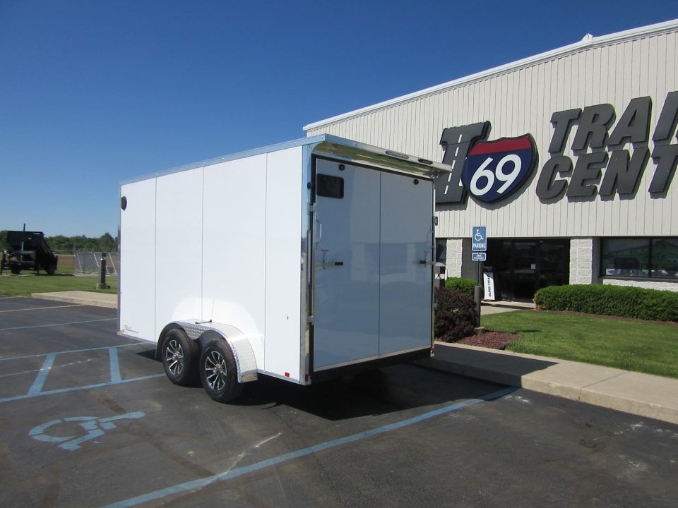 New 2026 Impact Trailers 7 x 14 KI-DX8414-070 Cargo / Enclosed Trailer 7K / Rear Flare / D-Rings
