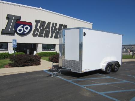 New 2026 Impact Trailers 7 x 14 KI-DX8414-070 Cargo / Enclosed Trailer 7K / Rear Flare / D-Rings